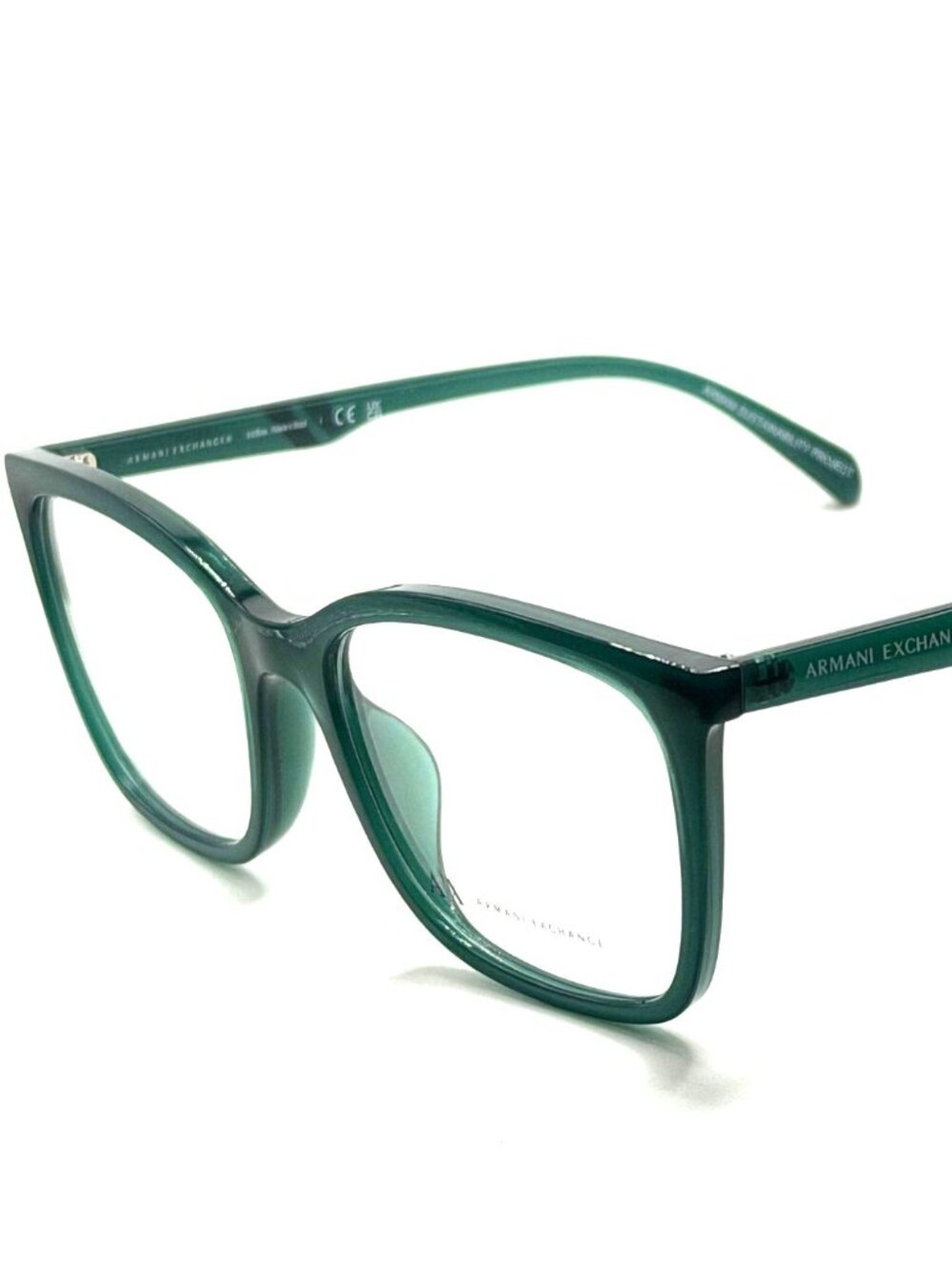 ARMANI EXCHANGE AX 3088U 8242 GREEN UNISEX EYEGLASSES 54MM 18 140